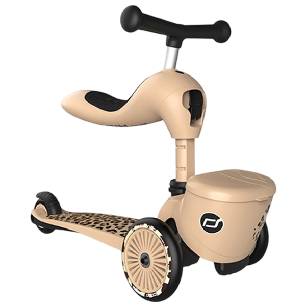 Детский трёхколёсный самокат Scoot and Ride Highway Kick 1 Lifestyle () / Бежевый photo 2 Детский трёхколёсный самокат Scoot and Ride Highway Kick 1 Lifestyle () / Бежевый photo 2