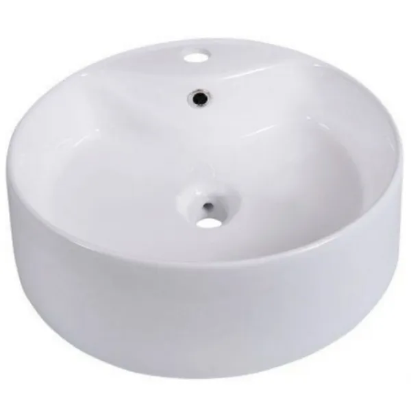 Lavoar Gappo GT 107 Rotundă / Suprapuse / White photo 1