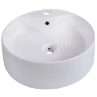 Lavoar Gappo GT 107 Rotundă / Suprapuse / White