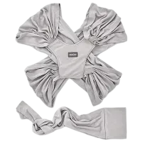 Переноска для детей BabyJem Wrap (734) 15 кг / Серый