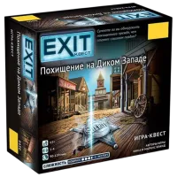 Настольная игра Zvezda Exit Quest. Wild West Rapture 12+/ Квест