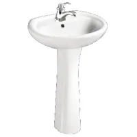 Умывальник Baieplus MT 82210 Полукруглая / Напольный / Белый