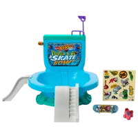 Игровой набор Mattel Hot Wheels Flush & Go Skate Bowl HXL16 5+ / Разноцветный Разноцветный