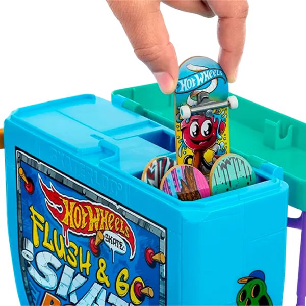 Игровой набор Mattel Hot Wheels Flush & Go Skate Bowl HXL16 5+ / Разноцветный Разноцветный photo 5 Игровой набор Mattel Hot Wheels Flush & Go Skate Bowl HXL16 5+ / Разноцветный Разноцветный photo 5
