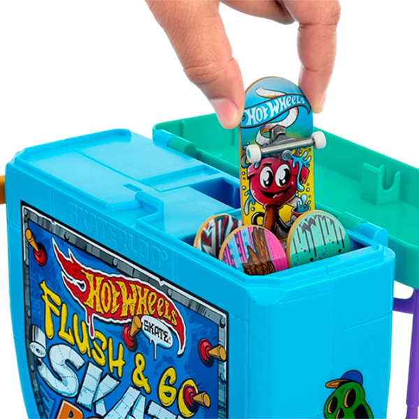 Игровой набор Mattel Hot Wheels Flush & Go Skate Bowl HXL16 5+ / Разноцветный Разноцветный photo 5 Игровой набор Mattel Hot Wheels Flush & Go Skate Bowl HXL16 5+ / Разноцветный Разноцветный photo 5