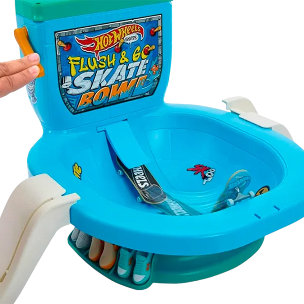Игровой набор Mattel Hot Wheels Flush & Go Skate Bowl HXL16 5+ / Разноцветный Разноцветный photo 7 Игровой набор Mattel Hot Wheels Flush & Go Skate Bowl HXL16 5+ / Разноцветный Разноцветный photo 7