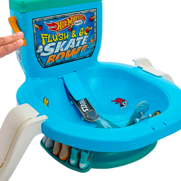 Игровой набор Mattel Hot Wheels Flush & Go Skate Bowl HXL16 5+ / Разноцветный Разноцветный photo 7 Игровой набор Mattel Hot Wheels Flush & Go Skate Bowl HXL16 5+ / Разноцветный Разноцветный photo 7