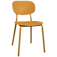 Садовый стул DecoPrim Flamingo  Металл / Металл / Желтый Желтый