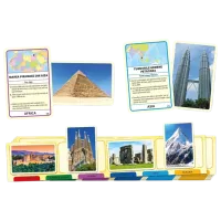Joc de masă Tactic Wonders of the World 8+/ Victorină photo 2
