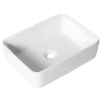 Умывальник Gappo GT 403 Прямоугольная / Накладной / Белый