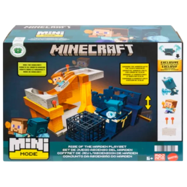 Игровой набор Mattel Minecraft Flush & Go Skate Bowl HXT72 6+ / Разноцветный Разноцветный photo 1