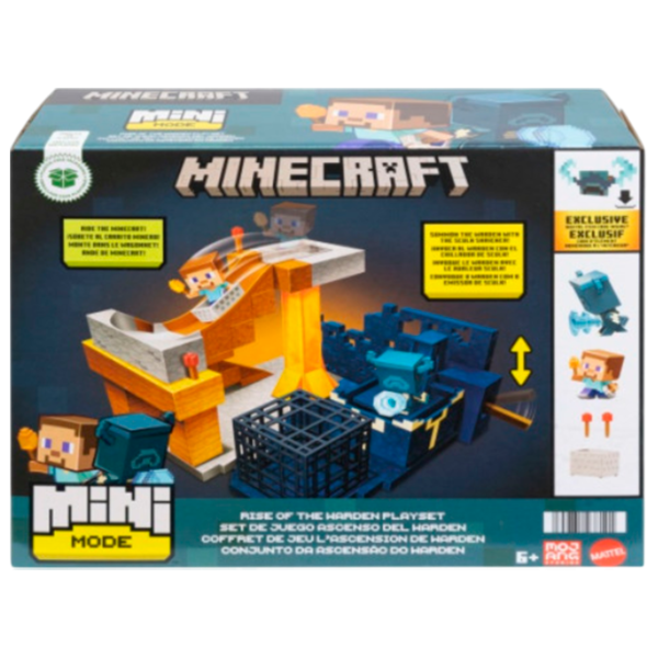 Игровой набор Mattel Minecraft Flush & Go Skate Bowl HXT72 6+ / Разноцветный Разноцветный photo 1