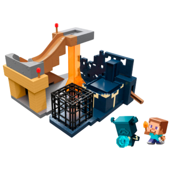 Игровой набор Mattel Minecraft Flush & Go Skate Bowl HXT72 6+ / Разноцветный Разноцветный photo 3