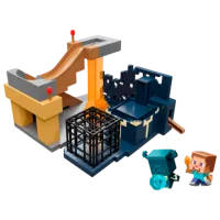 Игровой набор Mattel Minecraft Flush & Go Skate Bowl HXT72 6+ / Разноцветный Разноцветный photo 3