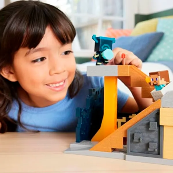 Игровой набор Mattel Minecraft Flush & Go Skate Bowl HXT72 6+ / Разноцветный Разноцветный photo 5