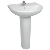 Умывальник Baieplus MT 8205 Полукруглая / Напольный / Белый