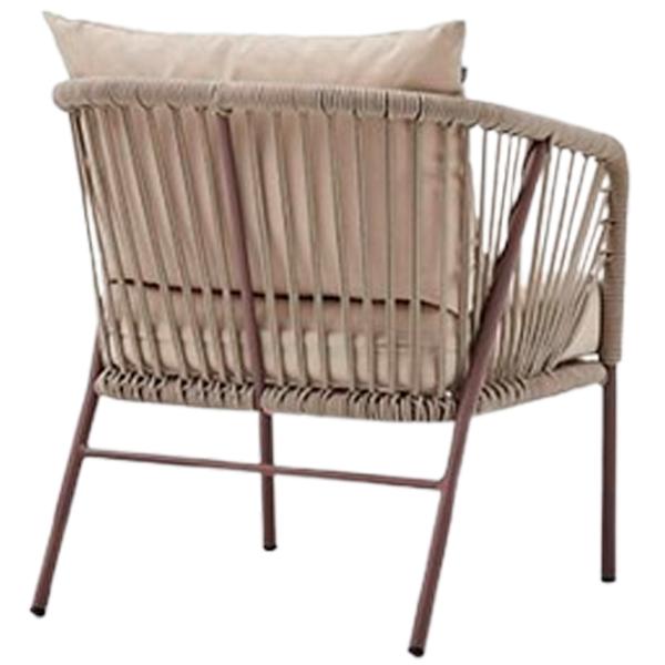 Садовый стул Dogtas Verona Полипропилен / Tкань / Кремовый Brown photo 2 Садовый стул Dogtas Verona Полипропилен / Tкань / Кремовый Brown photo 2