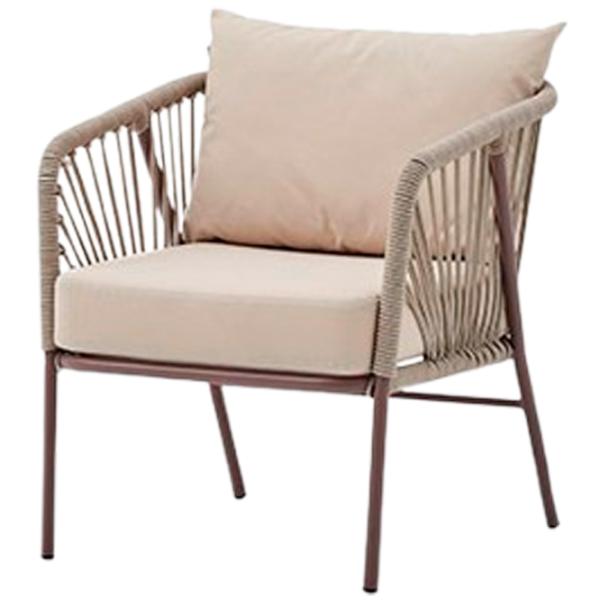 Садовый стул Dogtas Verona Полипропилен / Tкань / Кремовый Brown photo 3 Садовый стул Dogtas Verona Полипропилен / Tкань / Кремовый Brown photo 3