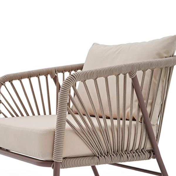 Садовый стул Dogtas Verona Полипропилен / Tкань / Кремовый Brown photo 4 Садовый стул Dogtas Verona Полипропилен / Tкань / Кремовый Brown photo 4