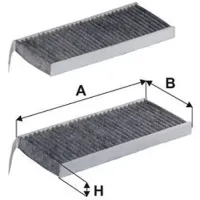 Фильтр салона Wix WX-WP9337 