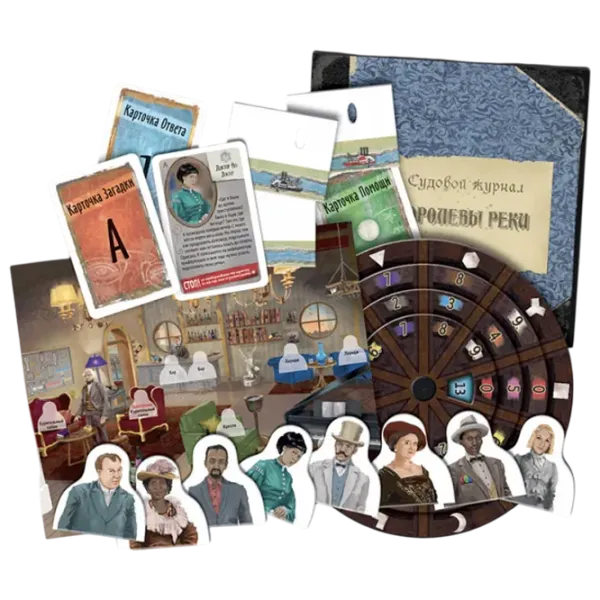 Настольная игра Zvezda EXIT Quest. Heist on the Mississippi 12+/ Квест photo 2