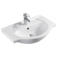 Умывальник Baieplus KF 4465 Полукруглая / Накладной / Белый