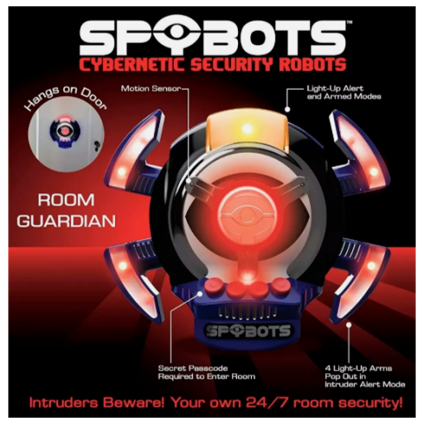 Интерактивная игрушка Spybots Room Guardian Robot 68404 6+ / Разноцветный Разноцветный photo 4 Интерактивная игрушка Spybots Room Guardian Robot 68404 6+ / Разноцветный Разноцветный photo 4