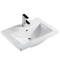 Умывальник Baieplus KF 4560 Прямоугольная / Накладной / Белый