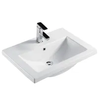 Умывальник Baieplus KF 4570 Прямоугольная / Накладной / Белый