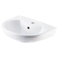 Lavoar Rosa Comfort Semicirculară / Suspendat / White