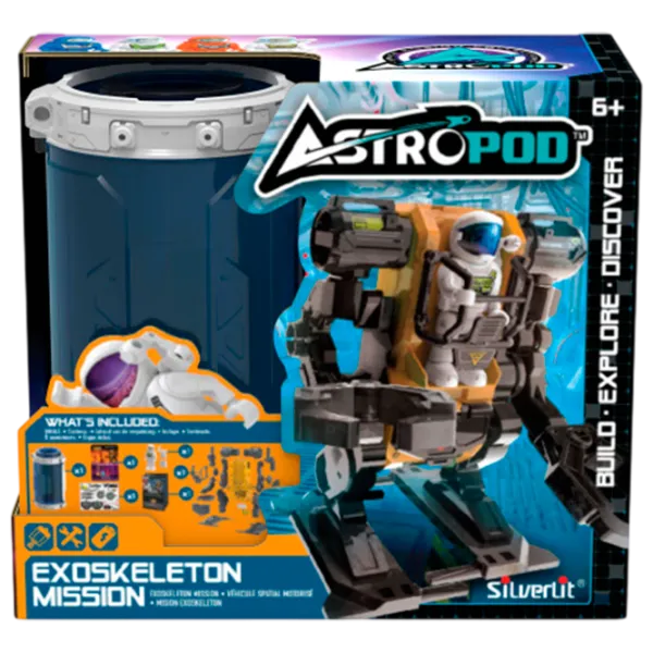 Jucărie interactivă Silverlit Astropod Single missions A Playset 80331 6+ / Multicolor Multicolor photo 9 Jucărie interactivă Silverlit Astropod Single missions A Playset 80331 6+ / Multicolor Multicolor photo 9