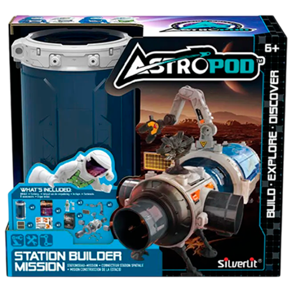 Jucărie interactivă Silverlit Astropod Single missions B Playset 80335 6+ / Multicolor Multicolor photo 1 Jucărie interactivă Silverlit Astropod Single missions B Playset 80335 6+ / Multicolor Multicolor photo 1