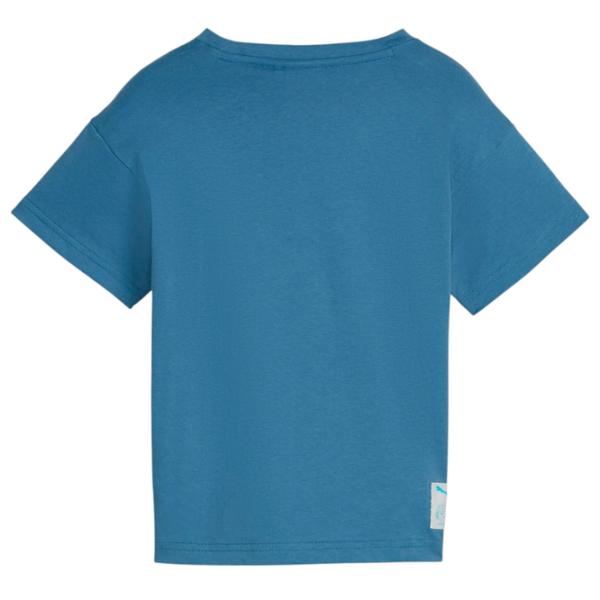 Tricou pentru băieți Puma X Playmobil Graphic Tee 104 / Blue photo 5 Tricou pentru băieți Puma X Playmobil Graphic Tee 104 / Blue photo 5