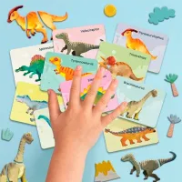 Set jucării As Dinozaur Magnet Box Dinosaurs 1029-64066 3+ / Multicolor Multicolor photo 3
