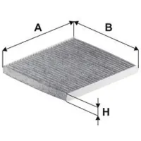 Фильтр салона Wix WX-WP9303 