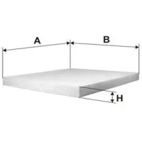 Фильтр салона Wix WX-WP9302 