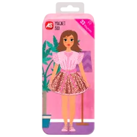 Игровой набор As Magnet Box Tins Fashion Girl 1029-64066 3+ / Разноцветный Разноцветный