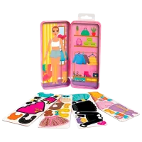 Set jucării As Magnet Box Tins Fashion Girl 1029-64066 3+ / Multicolor Multicolor photo 2