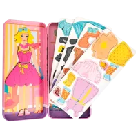 Set jucării As Magnet Box Tins Fashion Girl 1029-64066 3+ / Multicolor Multicolor photo 3