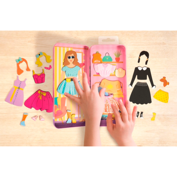 Set jucării As Magnet Box Tins Fashion Girl 1029-64066 3+ / Multicolor Multicolor photo 4