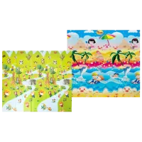 Игровой коврик 4Play Girl at sea/Animals () 0+/ Прямоугольный/ Разноцветный