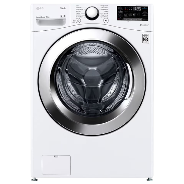 Mașină de spălat LG F51P12WH 15 kg / 1100 rpm / White photo 1