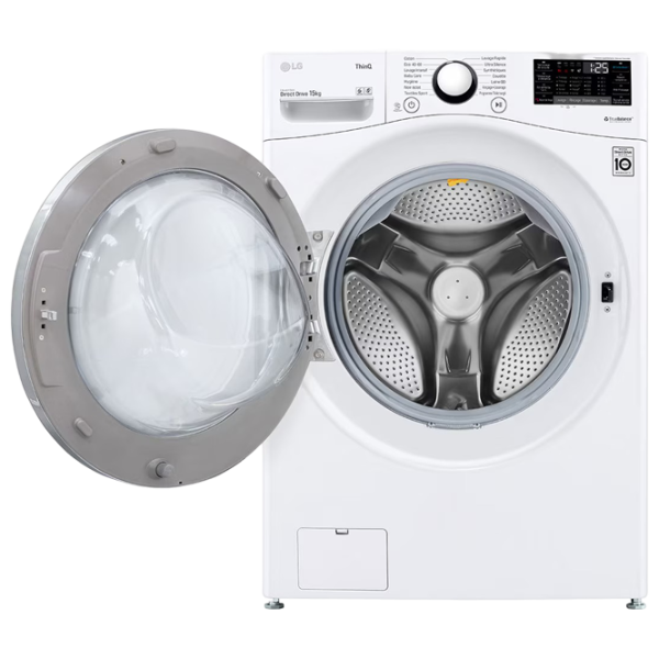 Mașină de spălat LG F51P12WH 15 kg / 1100 rpm / White photo 4