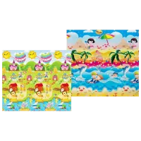 Игровой коврик 4Play Girl at sea/Sun Animals () 0+/ Прямоугольный/ Разноцветный