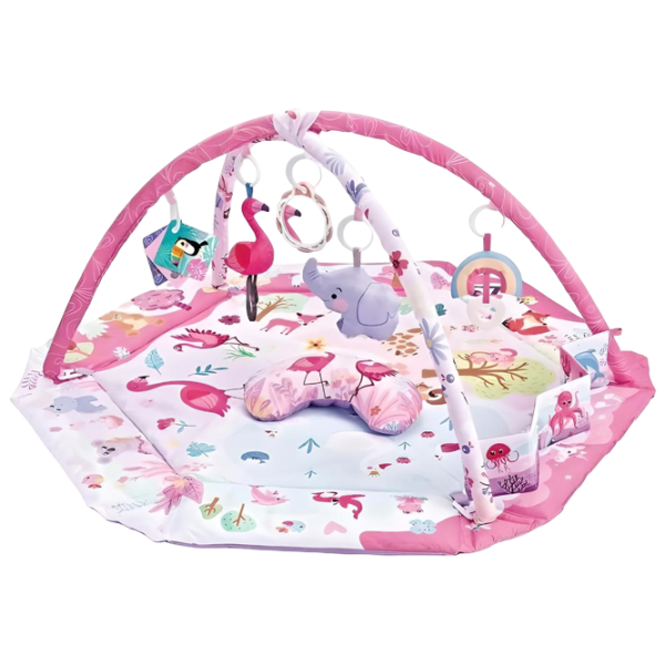 Covoraş pentru joc 4Play Paradise Flamingo () 0+/ Rotund/ Pink photo 1