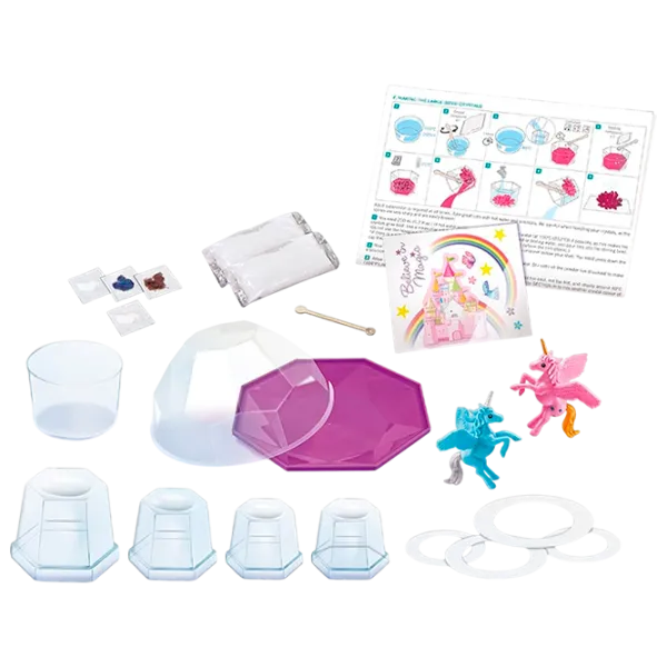 Set jucării 4M Crystal Growing Magical Unicorn 00-03928 10+ / Multicolor Multicolor photo 2