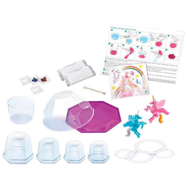 Set jucării 4M Crystal Growing Magical Unicorn 00-03928 10+ / Multicolor Multicolor photo 3