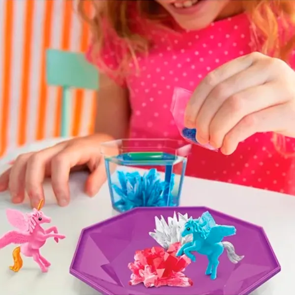 Set jucării 4M Crystal Growing Magical Unicorn 00-03928 10+ / Multicolor Multicolor photo 5
