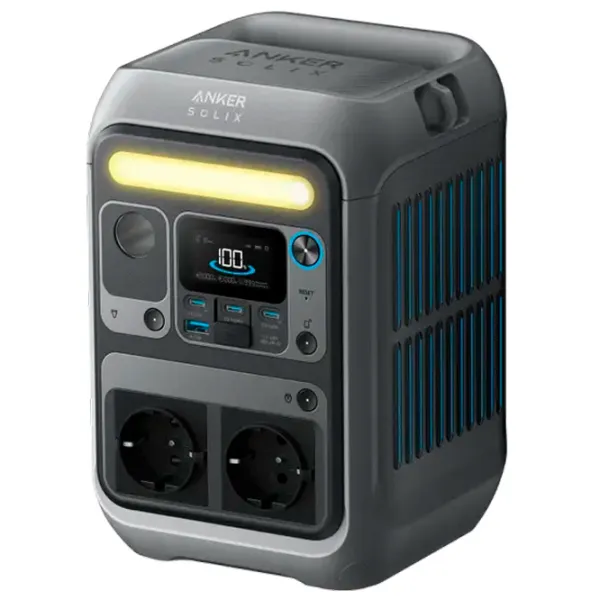 Centrală electrică portabilă Anker C300X AC LiFePO4 9000 mAh / Gray photo 1