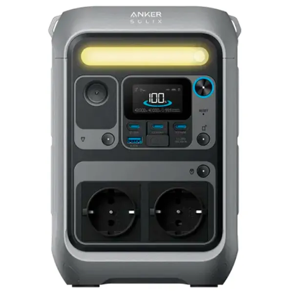 Centrală electrică portabilă Anker C300X AC LiFePO4 9000 mAh / Gray photo 2